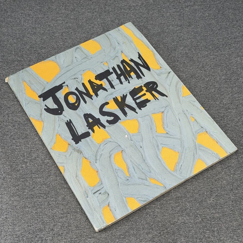 VTG 1991 Jonathan Lasker Sperone Westwater NY Only 1000 Copies Art Book Rome